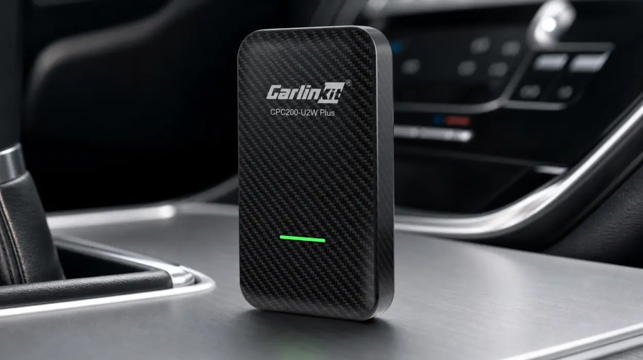 Adaptador Carlinkit 3.0 para CarPlay inalámbrico compatible con Audi, Porsche, Volvo y más por sólo 11,80€ (-25%)