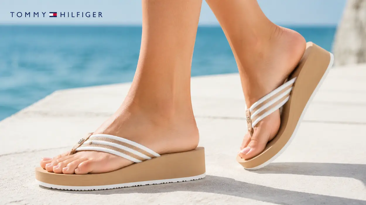 Chanclas Tommy Hilfiger Stripe Summer para mujer por sólo 26€ (-42%)
