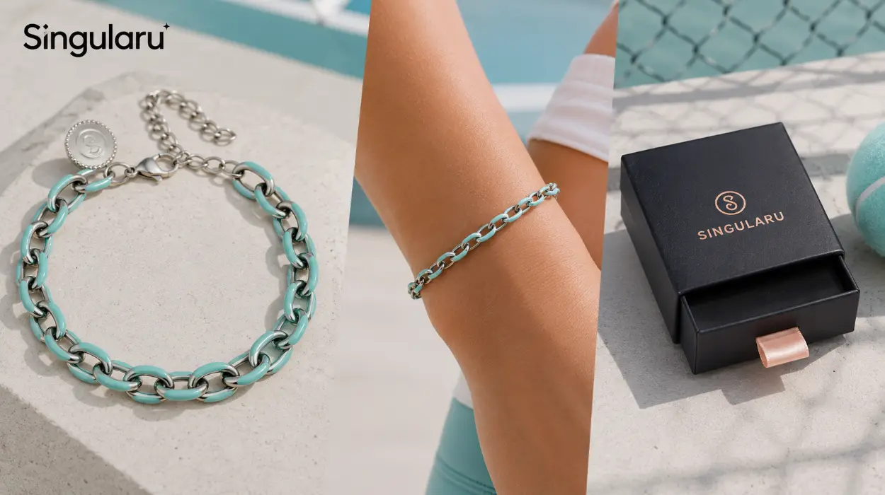 Pulsera mujer Link Sky de Singularu en acero inoxidable por sólo 14,99€ (-42%)