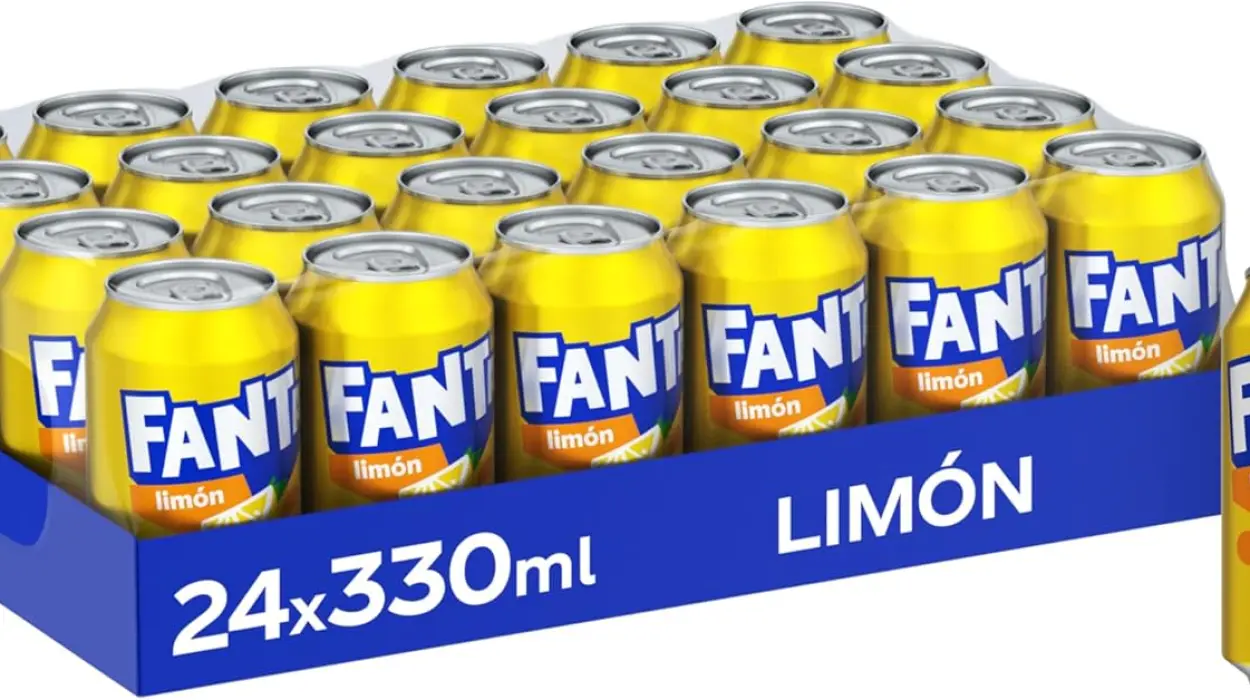 Pack x24 latas de Fanta Limón de 33 cl por sólo 14,37€ (-25%)