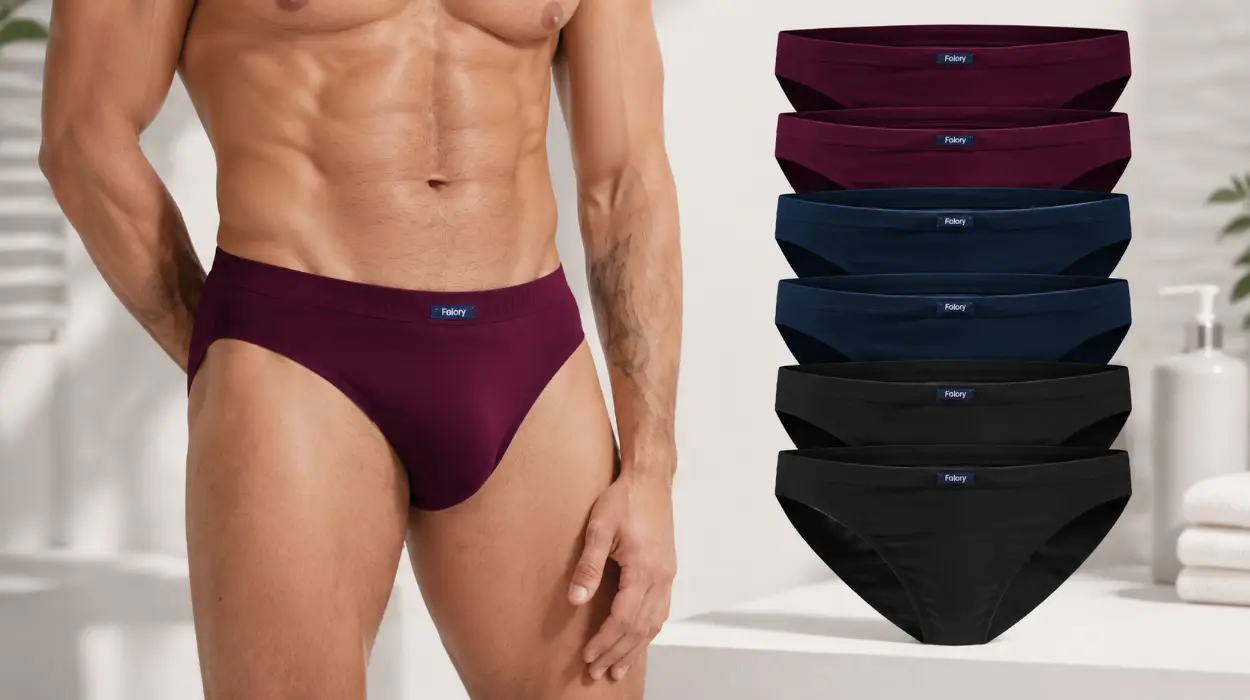 Calzoncillos de algodón para hombre FALARY en pack de 6 multicolor por sólo 18,04€ (-61%)