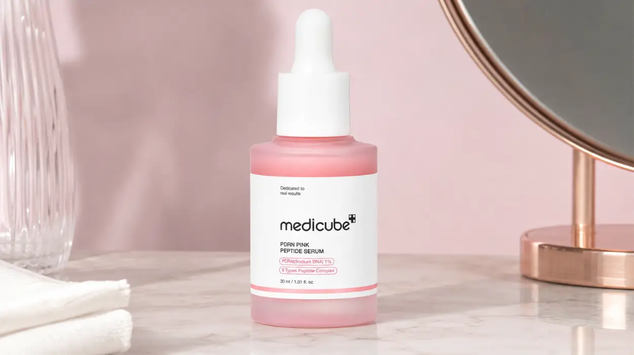 Sérum facial medicube PDRN Pink Peptide con ADN de salmón y péptidos para una piel más firme y uniforme por sólo 14,95€ (-21%)