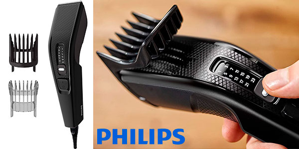 Chollo Cortapelos Philips Series 3000 con 13 posiciones por sólo 14,90€ (-25%)