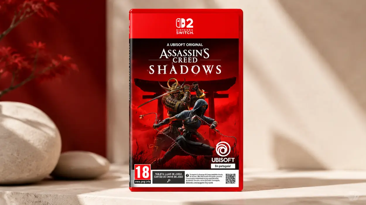 Assassin’s Creed Shadows para Nintendo Switch 2 por sólo 33,99€ con envío gratis (-43%)