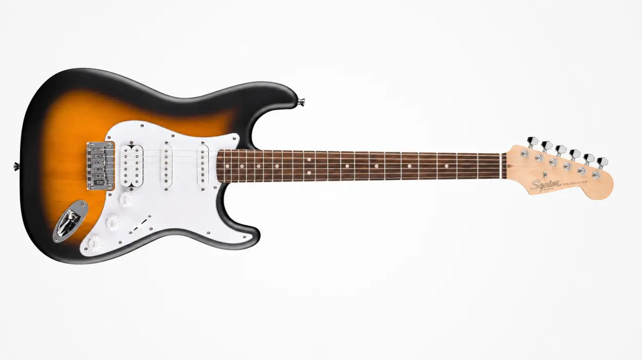 Guitarra eléctrica Fender Squier Debut HT HSS Stratocaster ideal para principiantes por sólo 131,99€ con envío gratis (-20%)