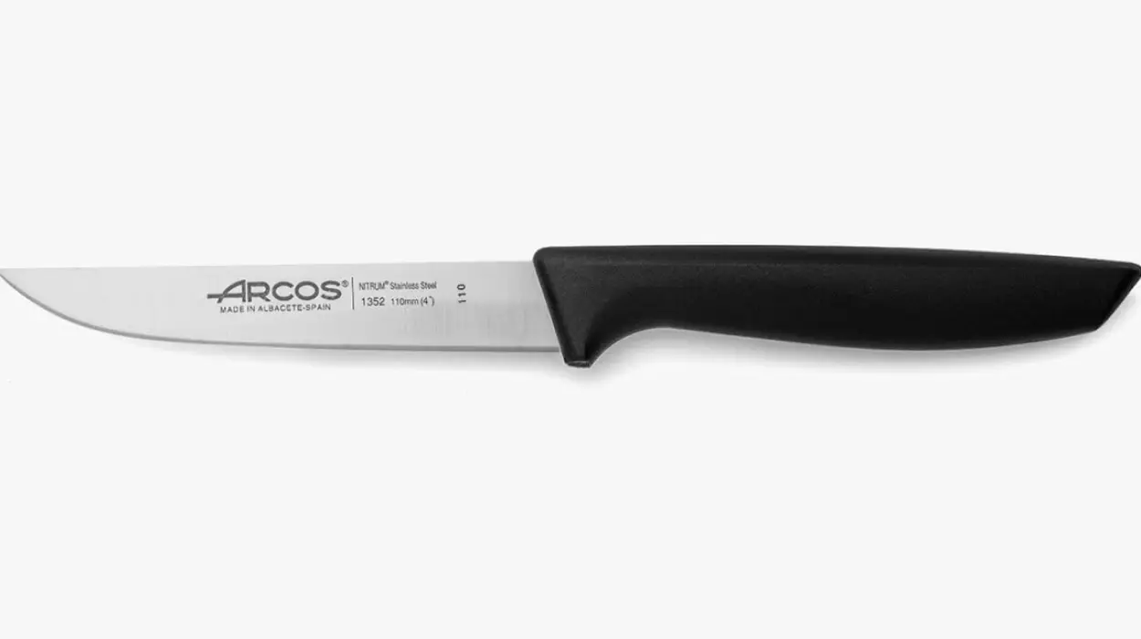 Cuchillo Arcos Serie Niza: mango ergonómico y hoja de 110 mm para verduras por sólo 3,34€ (-38%)
