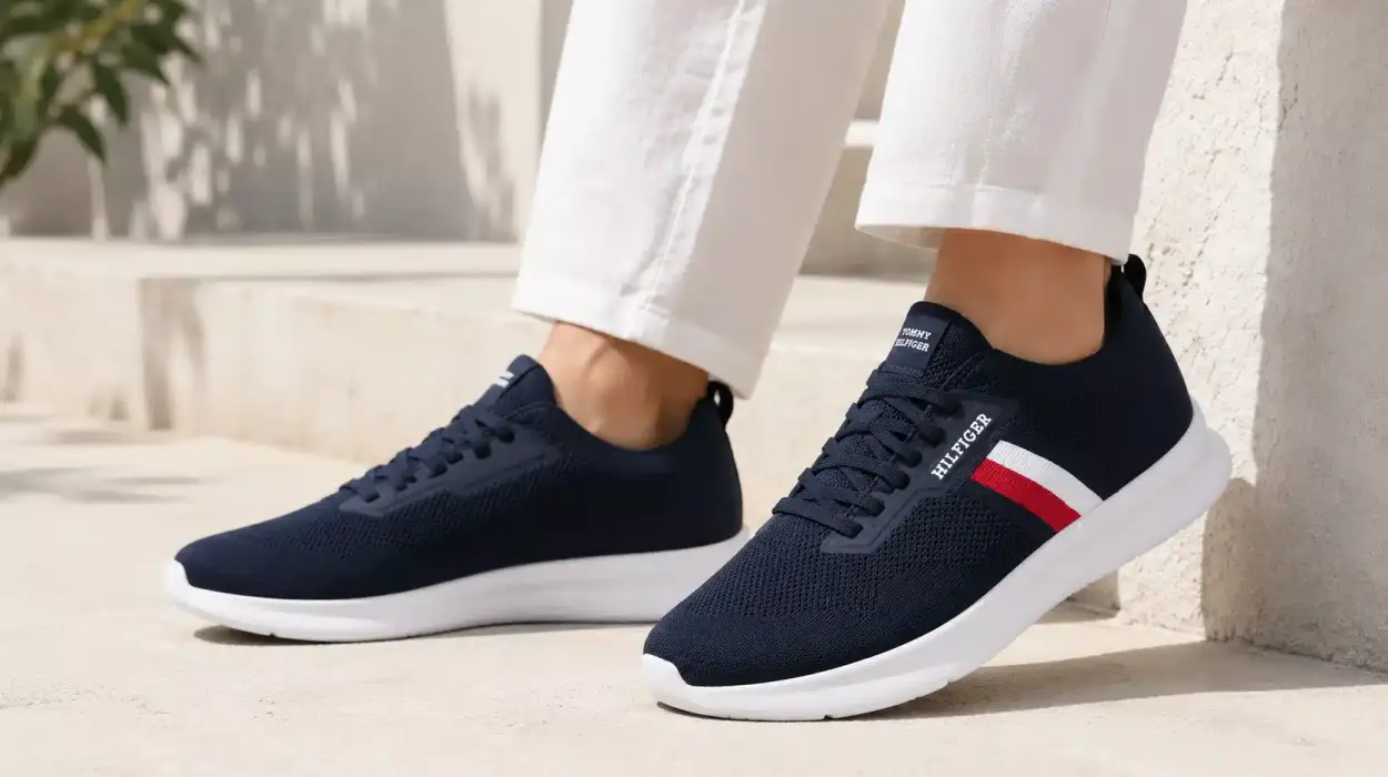 Zapatillas Tommy Hilfiger Lightweight Knitted Runner para hombre por sólo 49€ con envío gratis (-51%)