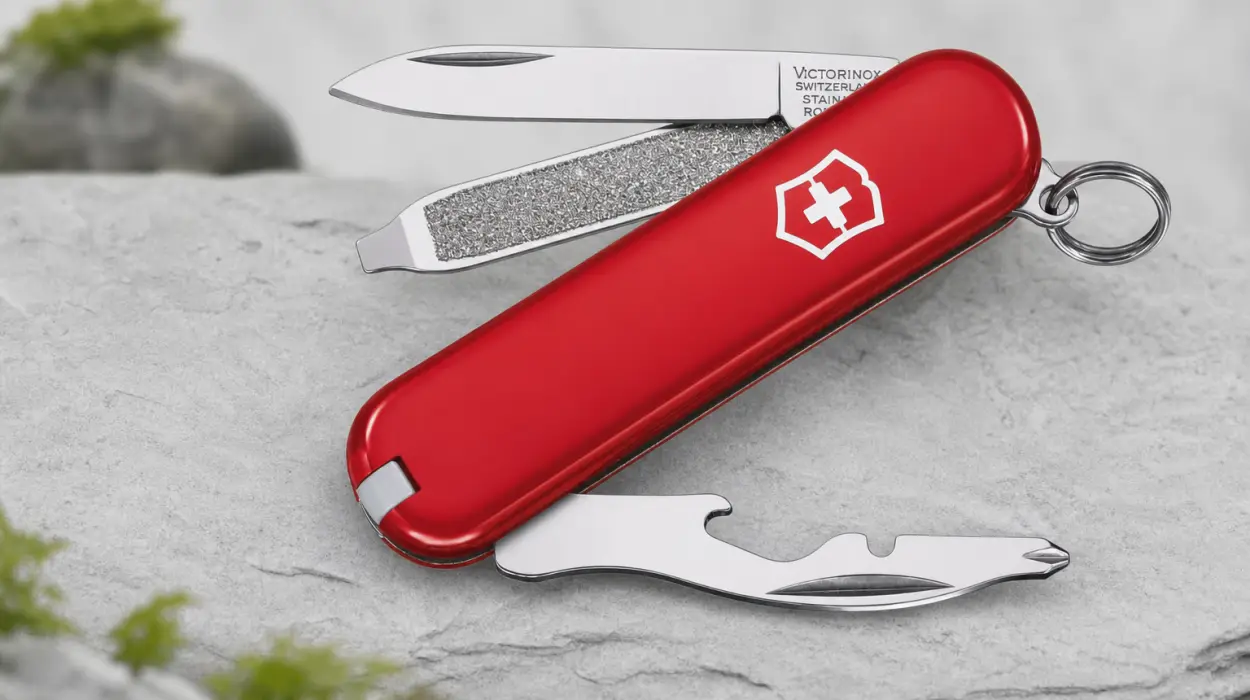 Navaja multiuso suiza compacta Victorinox Rally con 9 funciones por sólo 14,20€ (-29%)