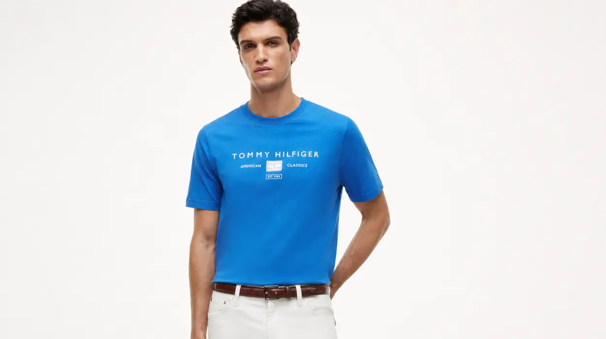 Camiseta Tommy Hilfiger de manga corta para hombre por sólo 20,32€ (-49%)