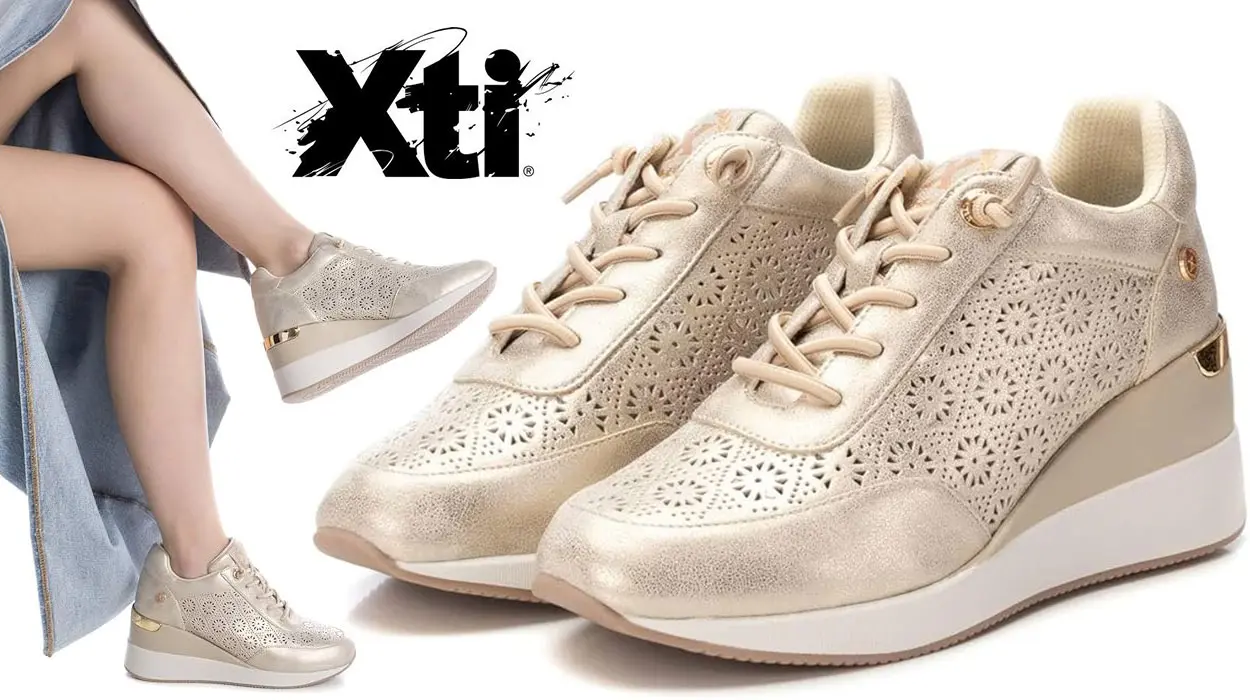 ¡No es broma! ¡Estas preciosas zapatillas con cuña de Xti tienen un precio DE RISA!