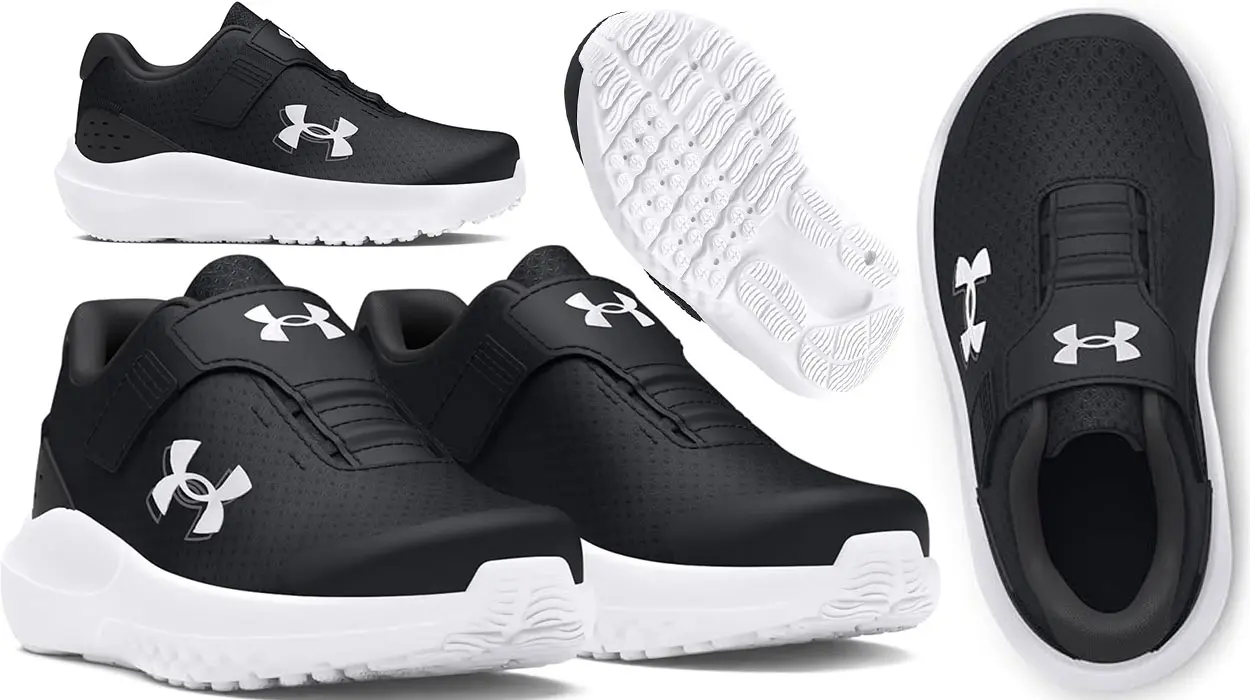 Chollo Zapatillas de running Under Armour UA Surge 4 AC para niños pequeños por sólo 20,99€ (-40%)
