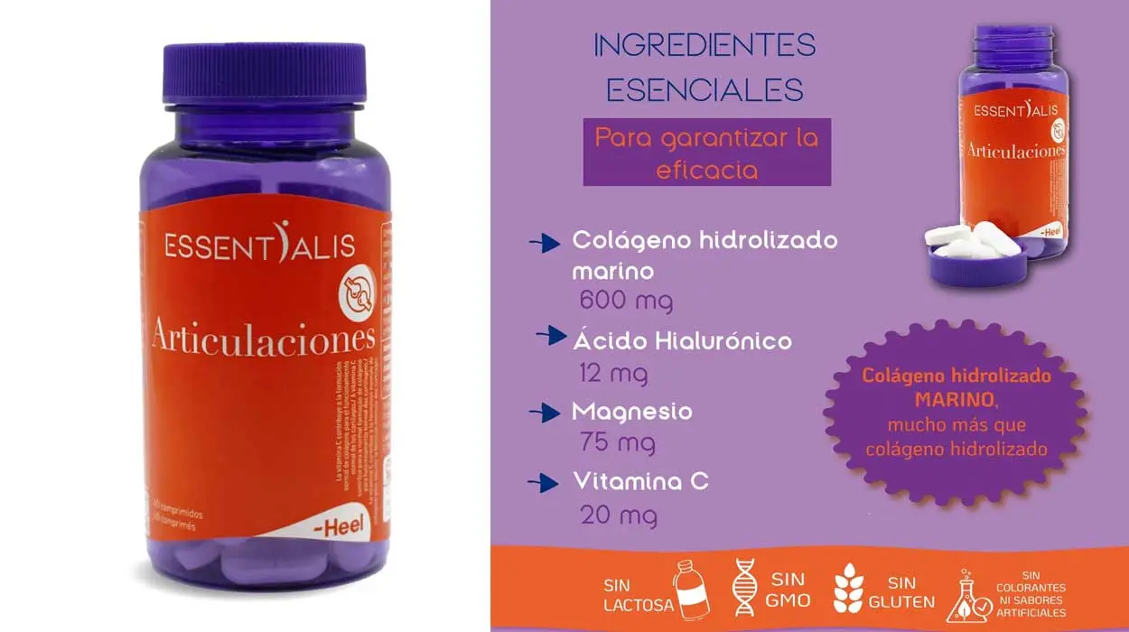 Chollo Colágeno hidrolizado marino Essentialis Articulaciones de 60 comprimidos por sólo 8,29€ (-35%)