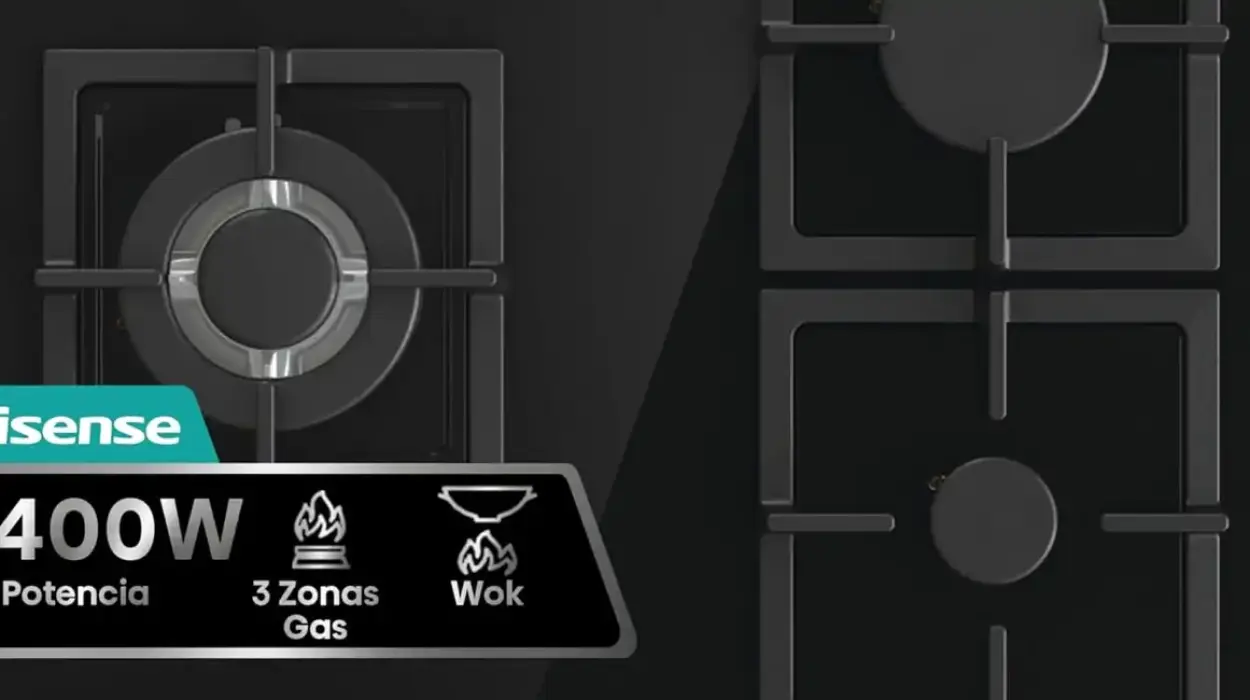 Chollo Placa de gas natural Hisense Gg633B por sólo 79,97€ con envío gratis (-50%)
