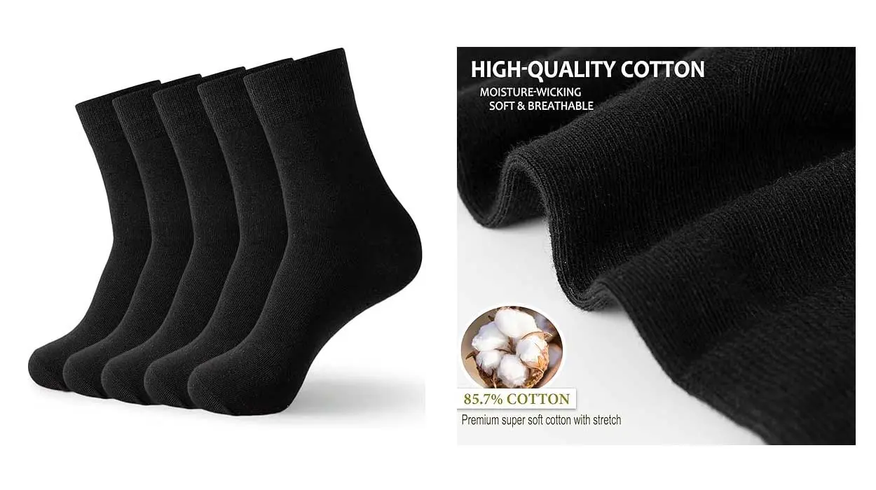 Este pack de 5 pares de calcetines para mujer salen a sólo 1,85€ el par y sus compradoras hablan genial de ellos
