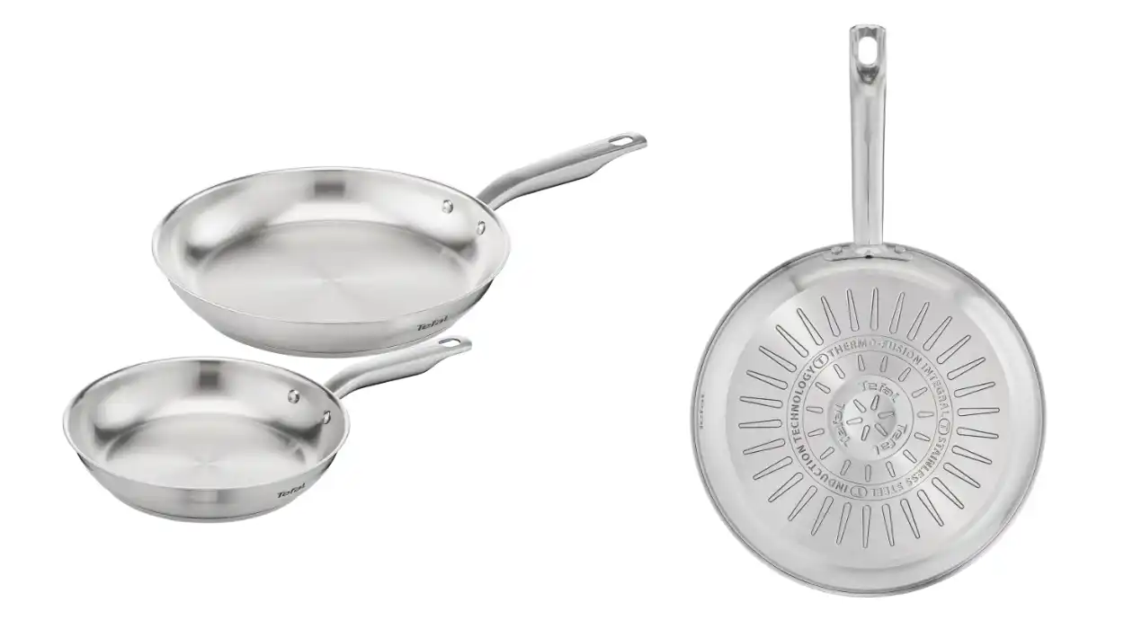 Cocina como un chef con estas sartenes de acero inoxidable Tefal Virtuoso: calidad y resistencia a un precio muy interesante