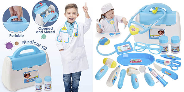Chollo Maletín Buyger para jugar a médicos y enfermeros por sólo 16,14€ (-10%) ¡Top ventas!
