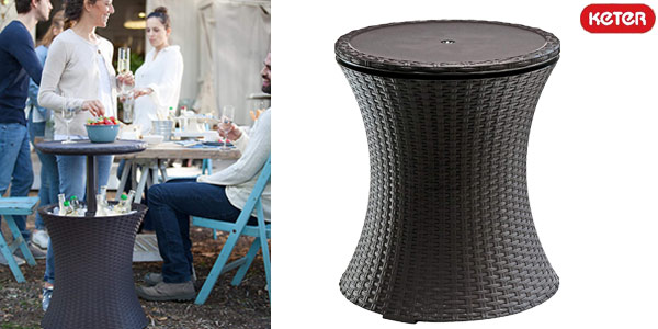 Chollazo Mesa nevera de jardín Keter Pacific Cool Bar por sólo 69,99€ con envío gratis (27% de descuento)