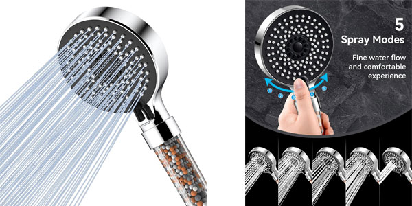 Chollo Alcachofa de ducha Magichome de alta presión por sólo 12,21€ (-19%)