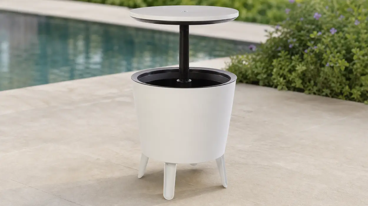 Mesa nevera para jardín y exterior Keter Cool Bar con capacidad de 30L por sólo 59,99€ con envío gratis (-25%)