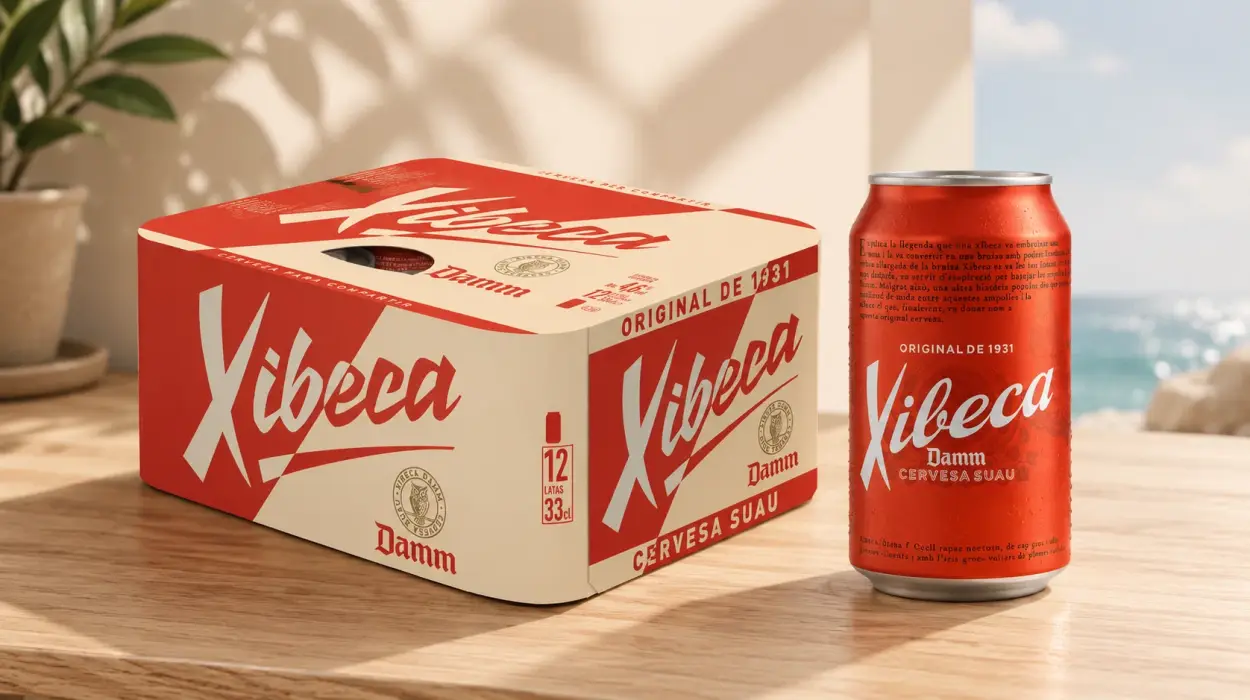 Pack de 12 latas de Cerveza Xibeca Damm de 33 cl. Suave y refrescante por sólo 5,99€ (-25%)