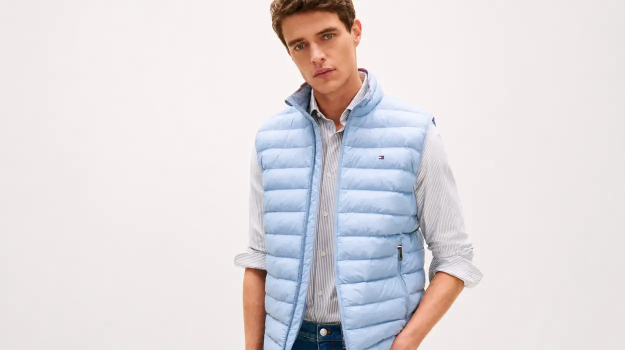 Chaleco Tommy Hilfiger Packable para hombre, ligero y fácil de plegar por sólo 75,04€ con envío gratis (-58%)