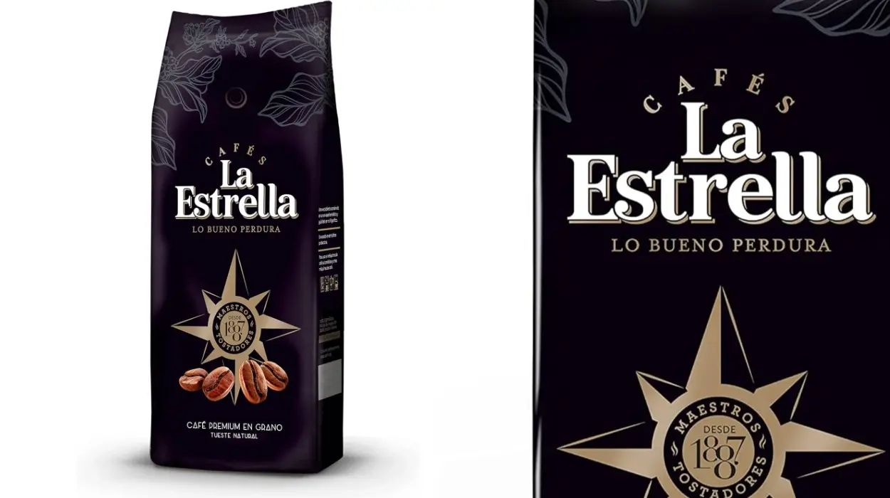Chollo x2 Café en grano La Estrella de 500 g por sólo 11,69€ con descuento (35% de descuento)