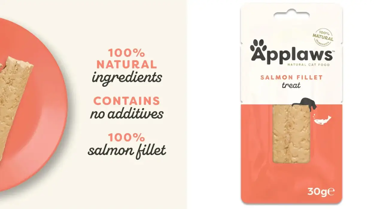 Chollo Pack 12x snack Applaws 100% lomo de salmón de 30 gramos por sólo 17,90€ (-20%)