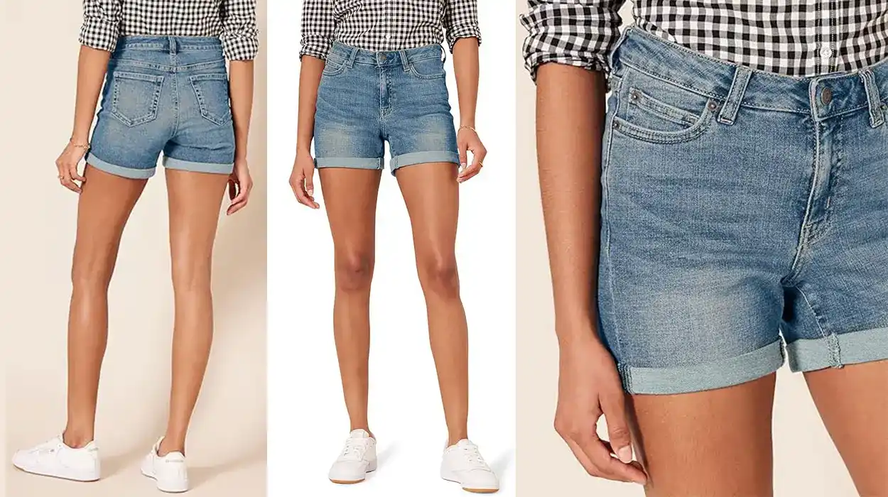 Chollo Shorts vaqueros Amazon Essentials para mujer por sólo 15,90€