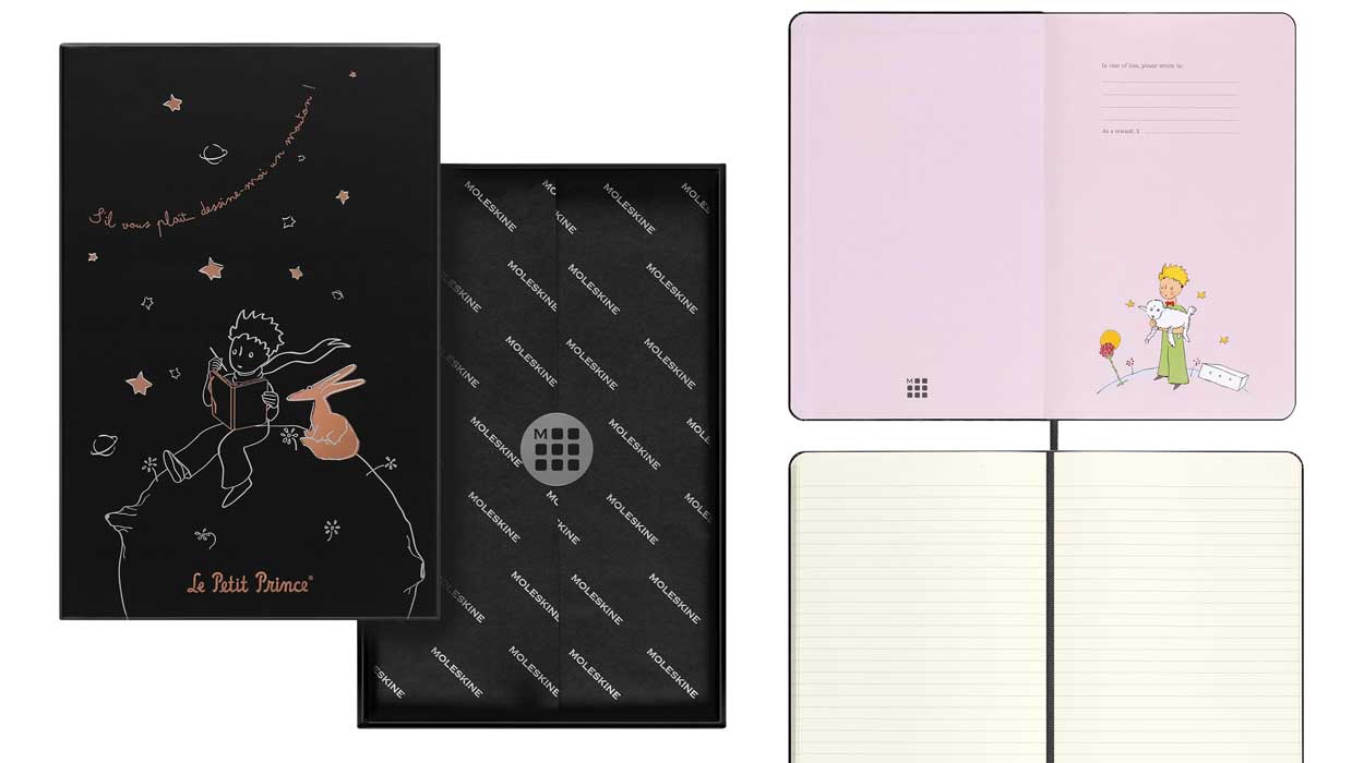 Chollo Cuaderno Moleskine Le Petit Prince Edición Limitada con caja regalo por sólo 12,50€ (-50%)