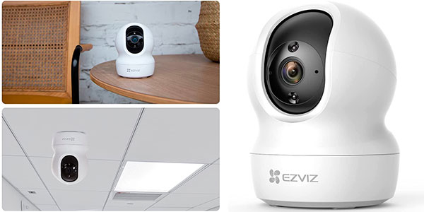 Chollo Cámara de vigilancia Ezviz 2K con Wi-Fi por sólo 27,99€ (-22%)
