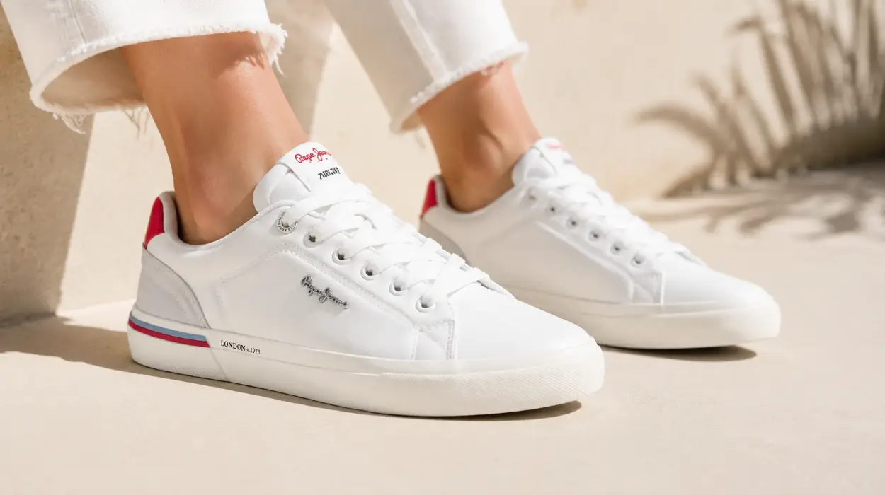 Zapatillas Pepe Jeans Kenton Shade W para mujer de corte bajo por sólo 29,88€ con envío gratis (-54%)