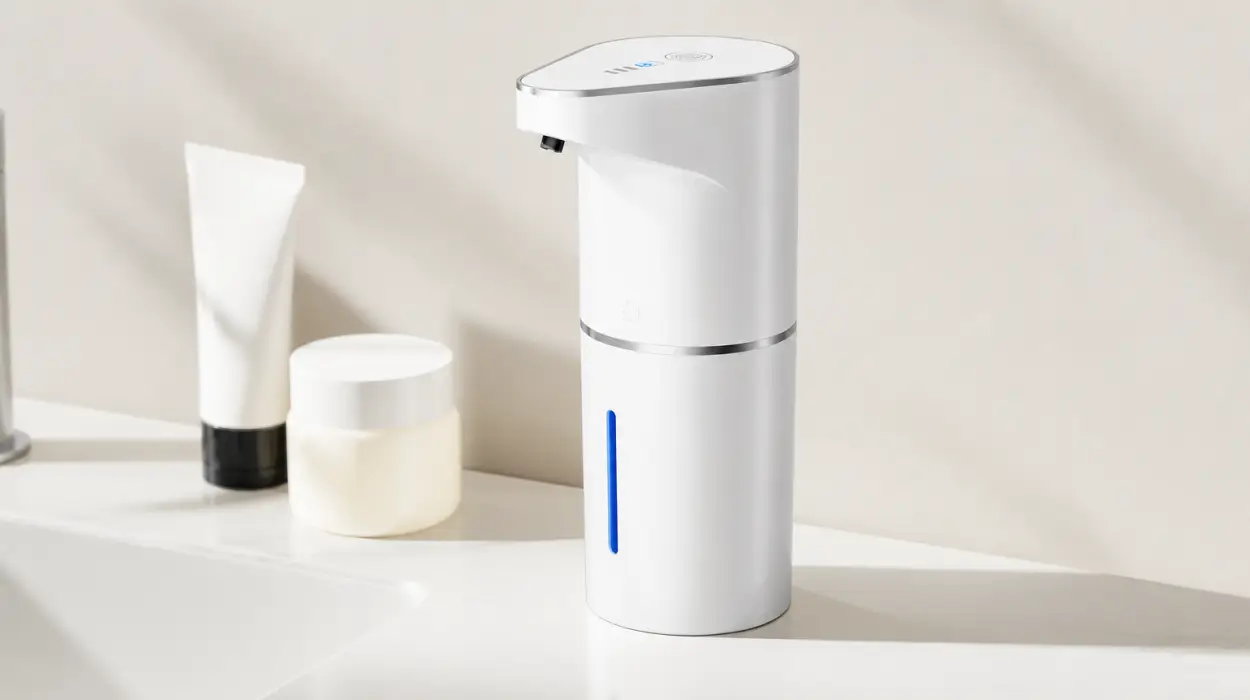 Dispensador de jabón Fantictas automático y recargable de 350 ml sin contacto por sólo 17,99€ (-40%)