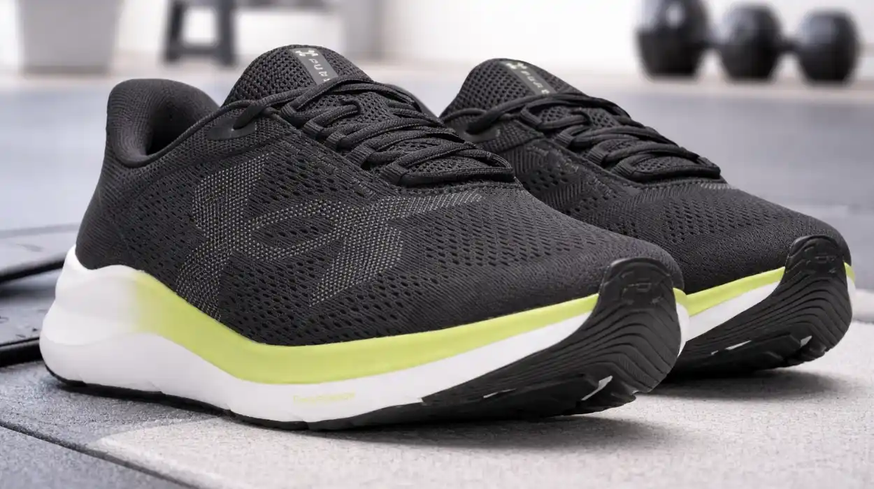 Chollo Zapatillas Under Armour Charged Pursuit 4 BL negras para hombre por sólo 38,97€ con envío gratis (40% de descuento)