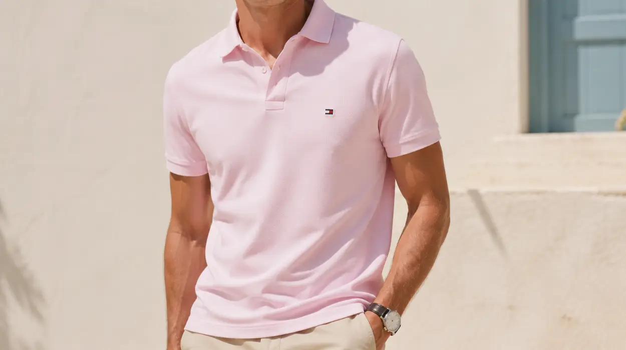 Polo Tommy Hilfiger 1985 Slim Fit de manga corta para hombre por sólo 39€ con envío gratis (-51%)