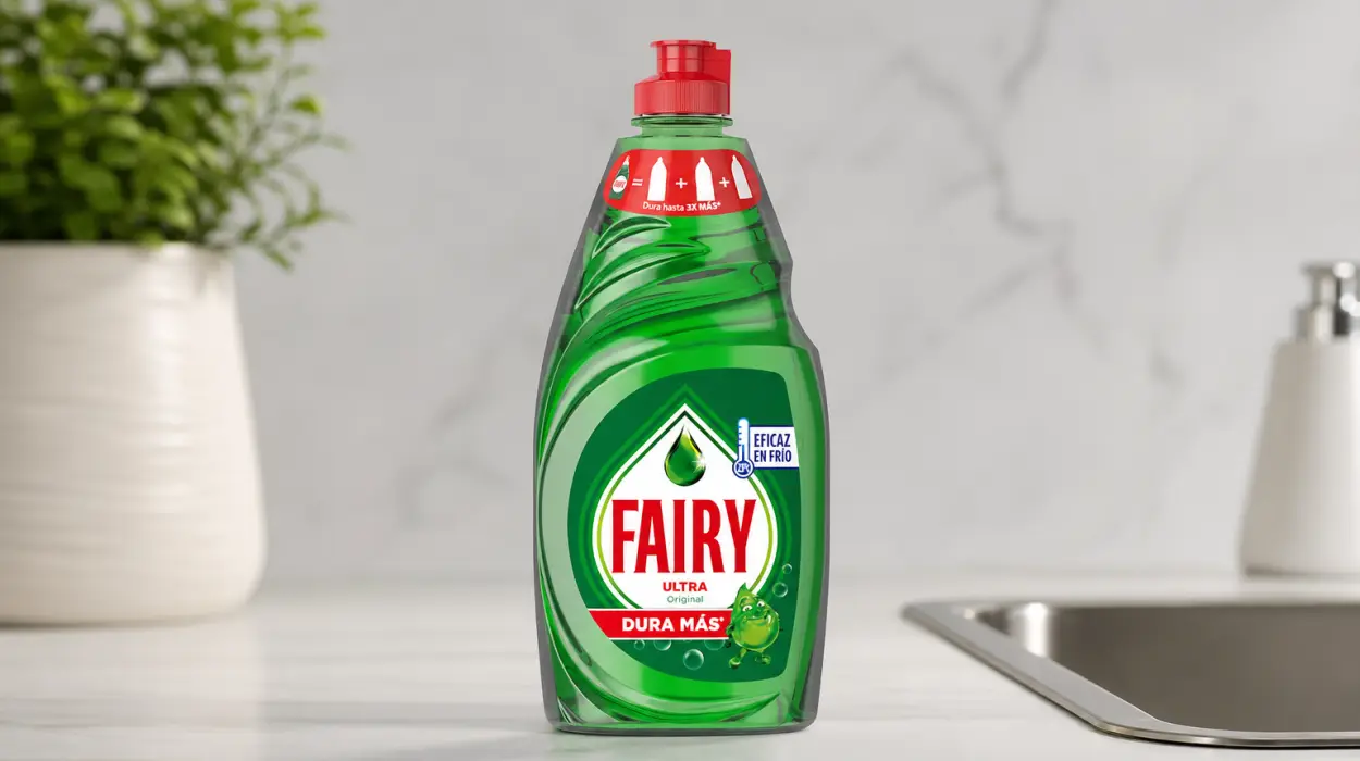 Lavavajillas Fairy Ultra Original, suave con la piel y eficaz contra la grasa por sólo 2,85€ (-23%)