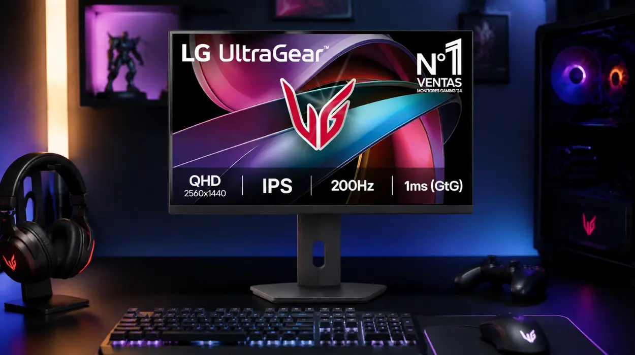 Monitor gaming LG UltraGear 27G610A-B de 27″ con panel IPS y 200 Hz por sólo 158,95€ con envío gratis (-27%)