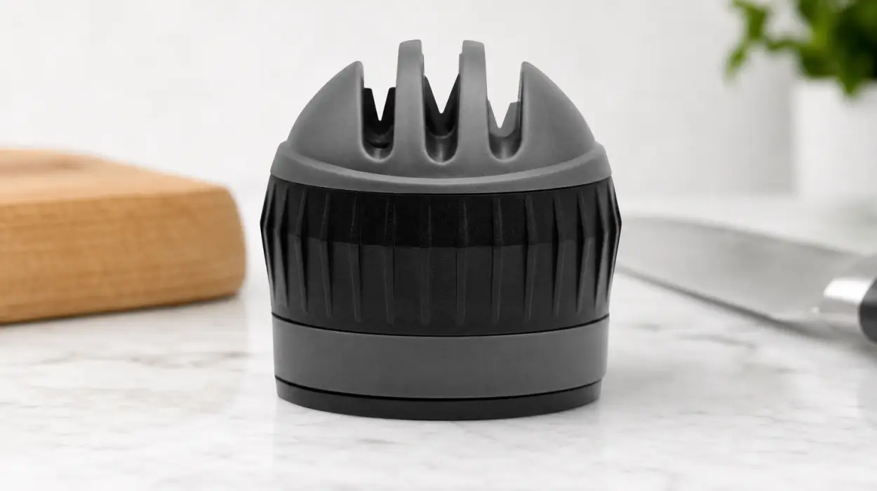 Afilador de cuchillos 3 Claveles con ventosa y 3 fases por sólo 5,14€ (-49%)