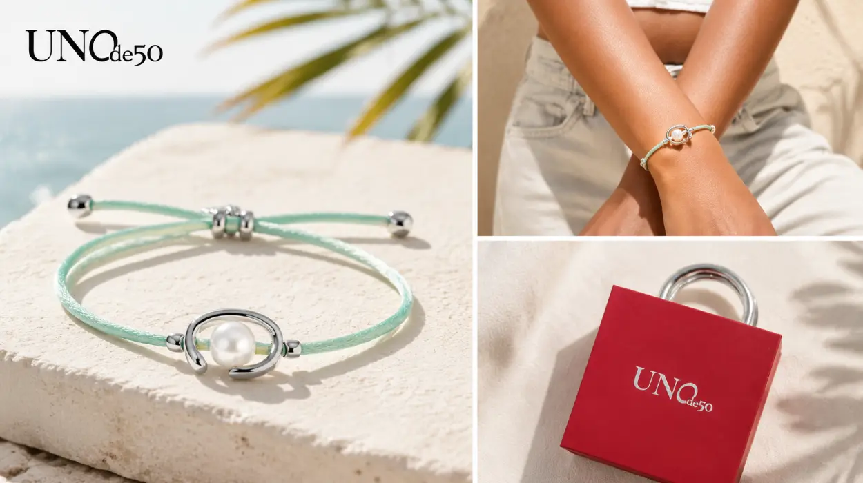 Una joya con carácter: pulsera UNO de 50 Ser Diferente en plata 925 con perla por sólo 24,37€ (-38%)