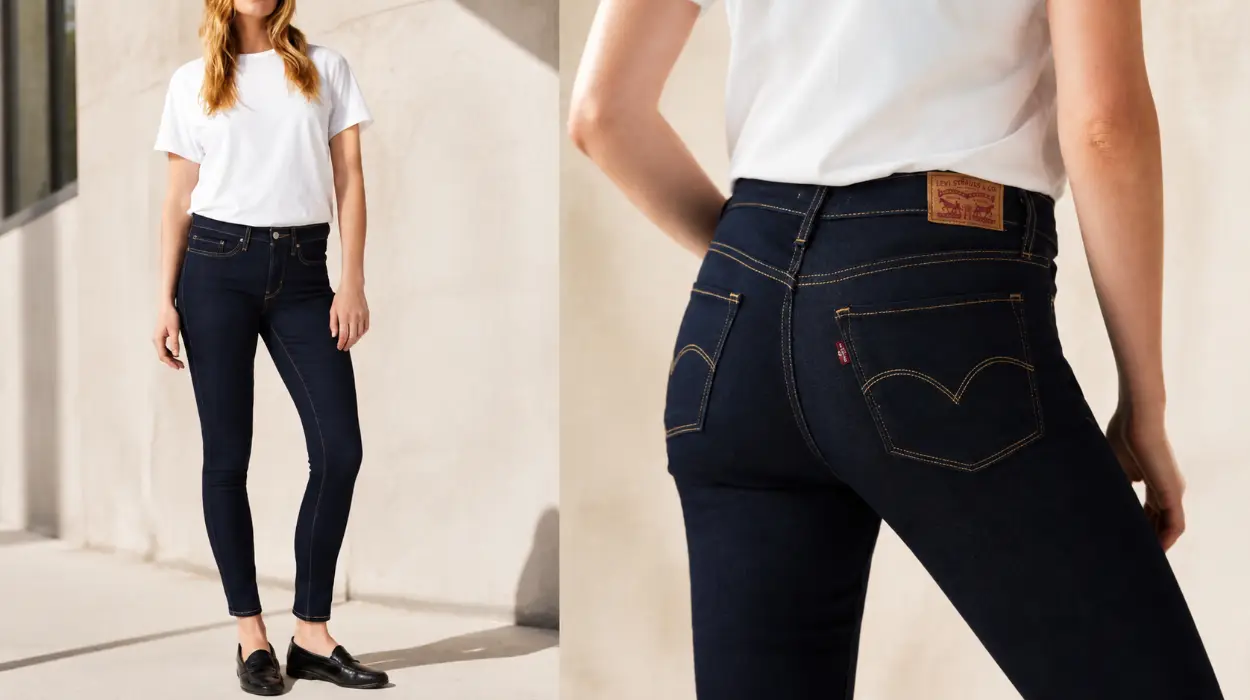 Vaqueros Levi’s 311 Shaping Skinny para mujer con efecto moldeador por sólo 36,99€ con envío gratis (-59%)