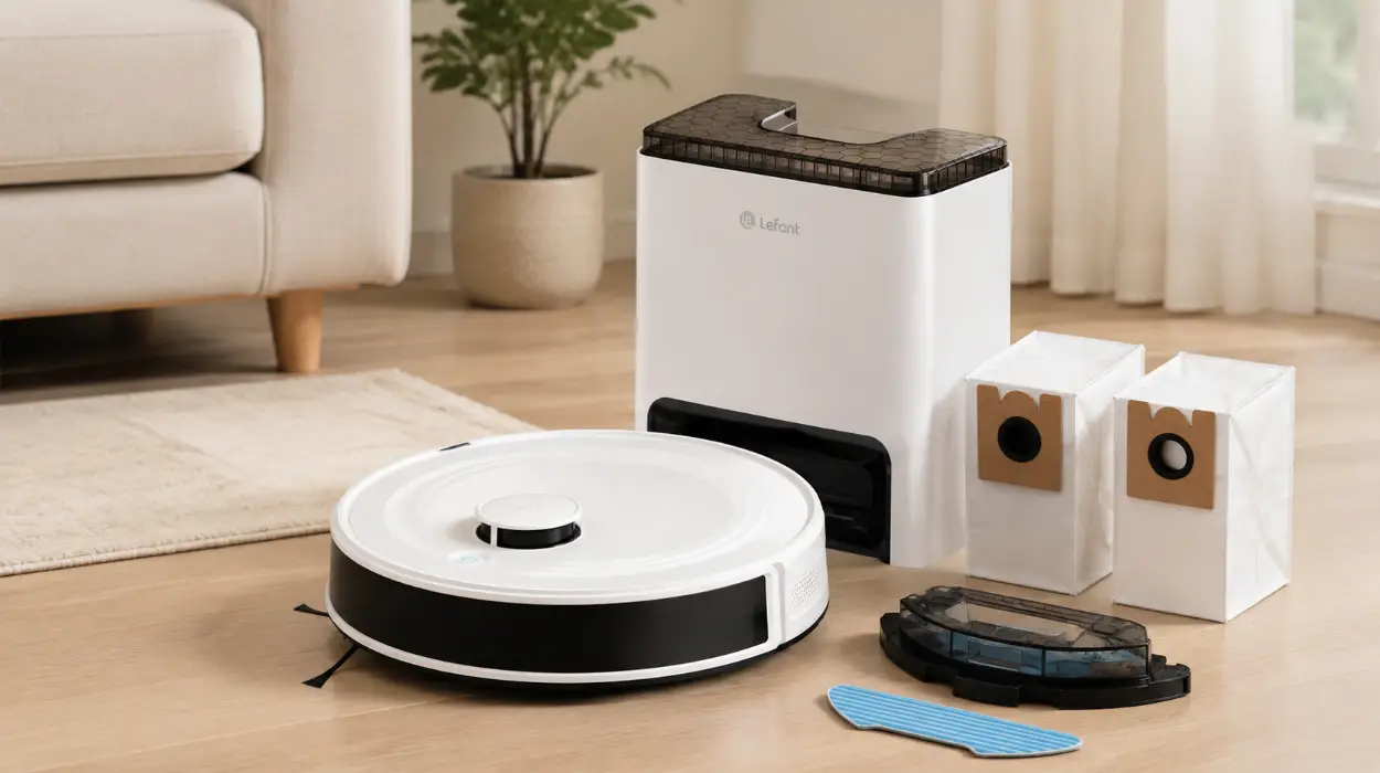 Robot aspirador y fregasuelos Lefant M2 Plus con succión de 6000 Pa por sólo 169,99€ con envío gratis (-72%)