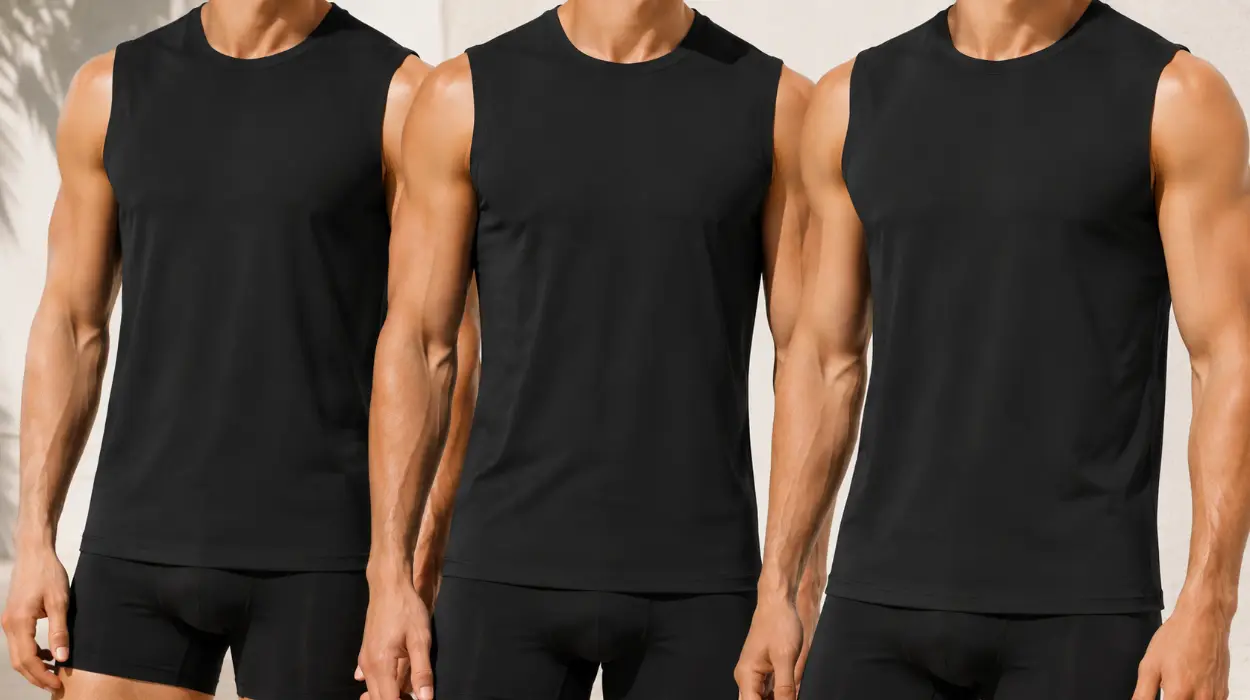 Pack x3 camisetas de tirantes Falechay de algodón para hombre por sólo 18,86€ (-37%)