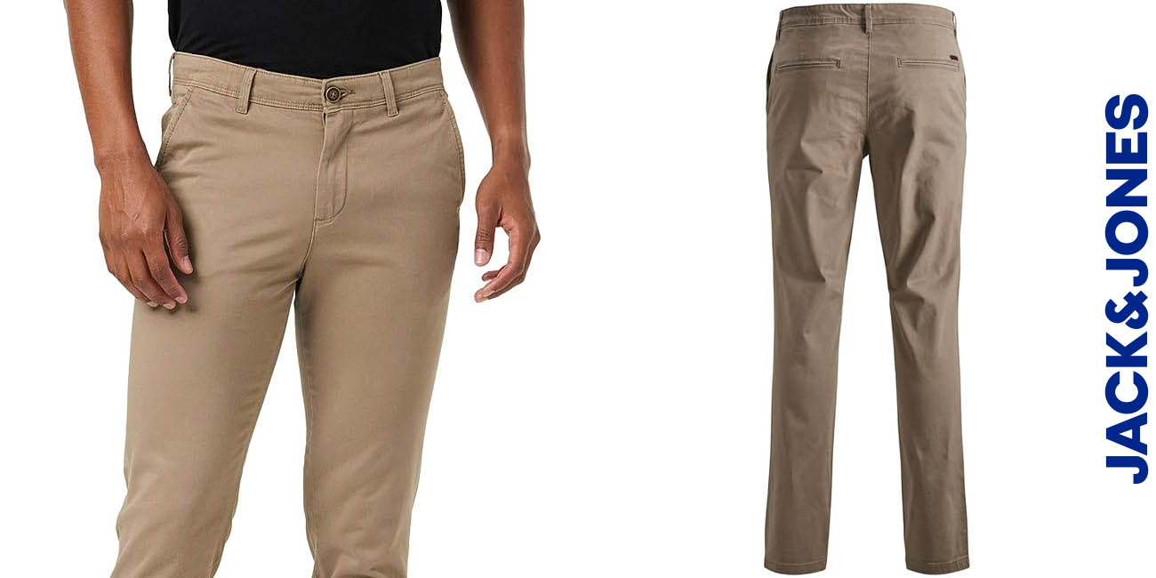 Chollazo Pantalones chinos Jack & Jones por sólo 20,99€ (-48%)