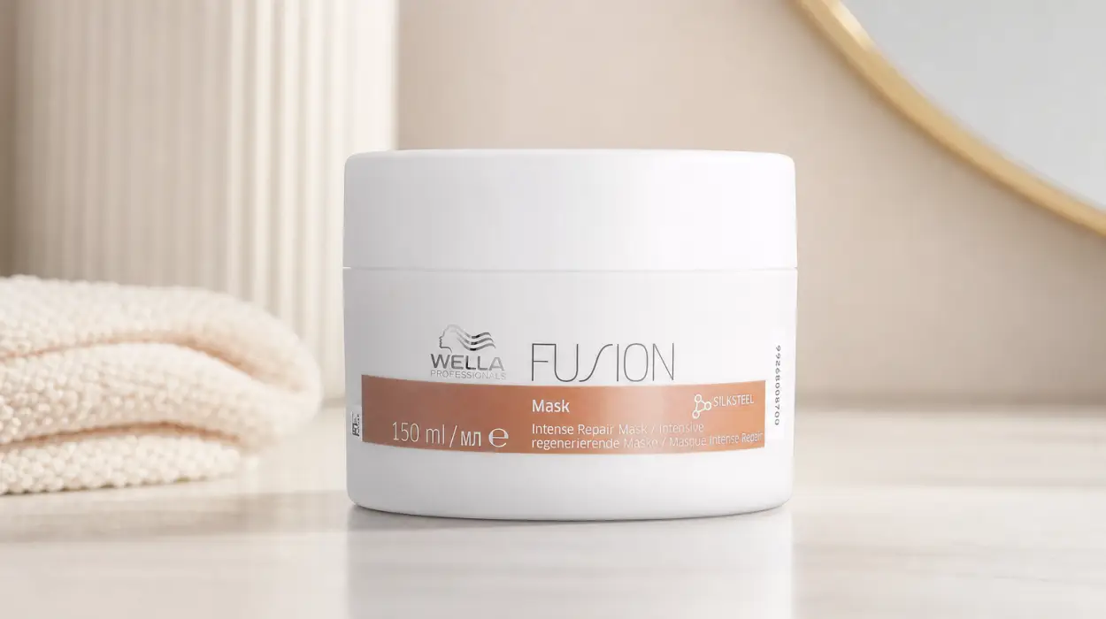 Mascarilla capilar Wella Professionals Fusion de 150 ml para cabello seco y dañado por sólo 9,68€ (-25%)