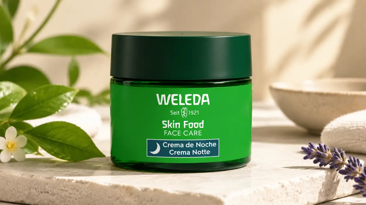 Weleda Skin Food, crema nutritiva de noche para piel seca de 40 ml por sólo 12,22€ (-36%)