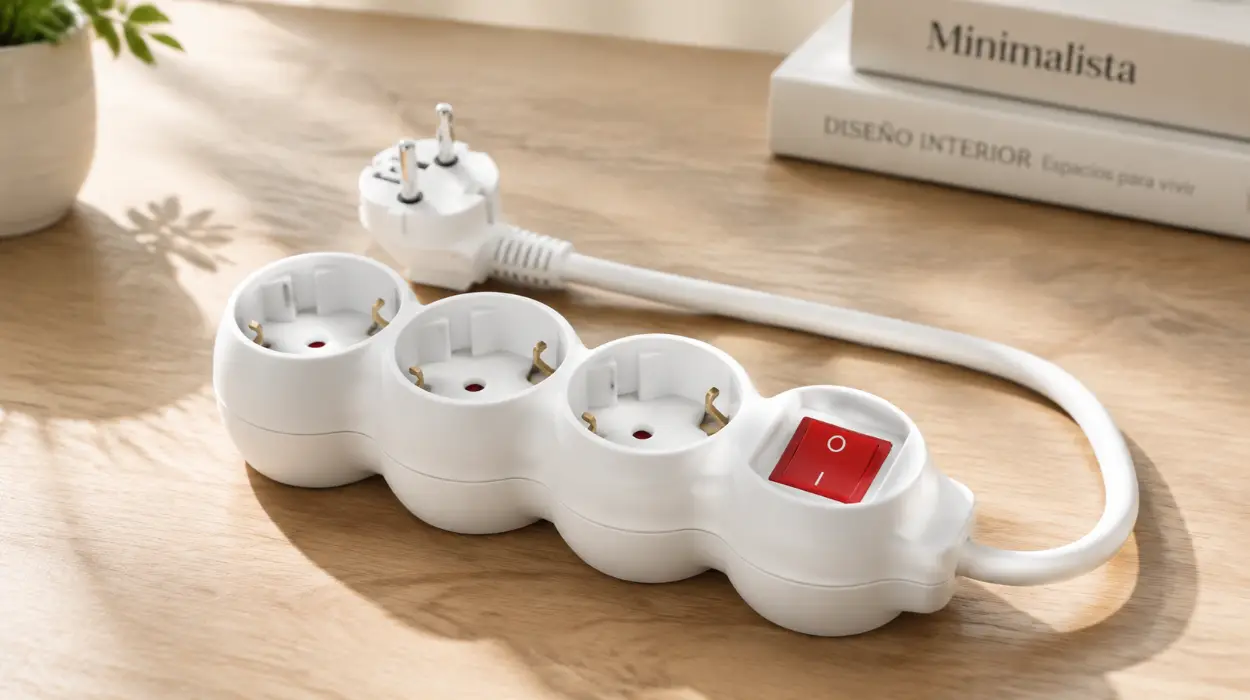 Regleta Simon de 3 tomas con interruptor y cable de 1,5 metros por sólo 4,15€ (-13%)