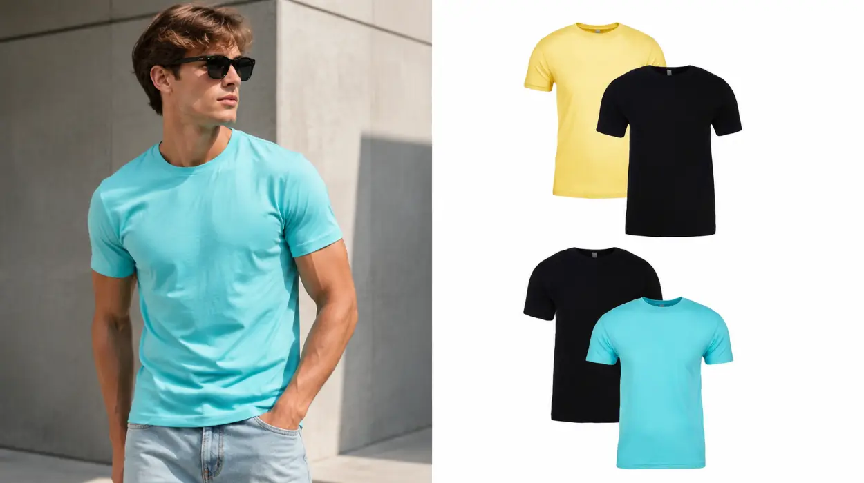 Pack x2 camisetas de manga corta Next Level 3600 para hombre en varios colores por sólo 5€ (-33%)