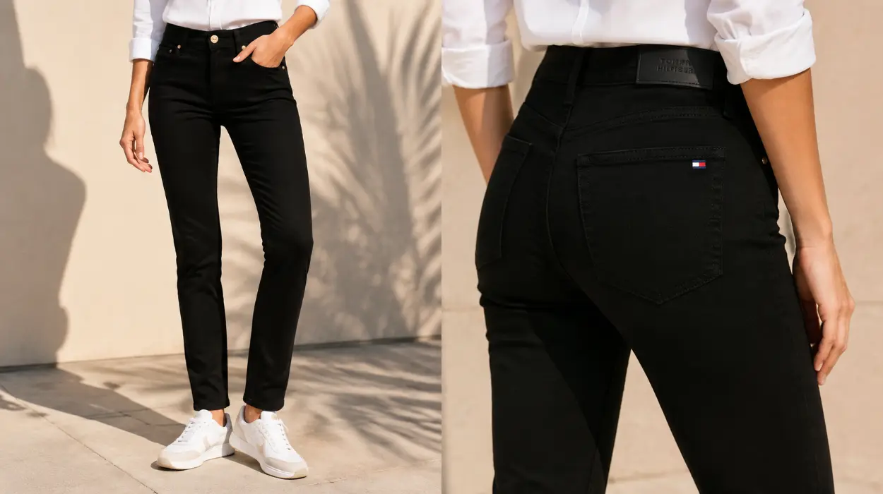 Vaqueros Tommy Hilfiger slim deedio para mujer por sólo 35,96€ con envío gratis (-64%)
