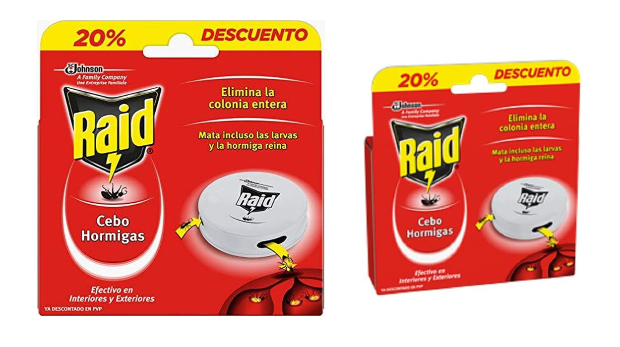 Chollo Trampa antihormigas Raid por solo 3,87€ (-35%)