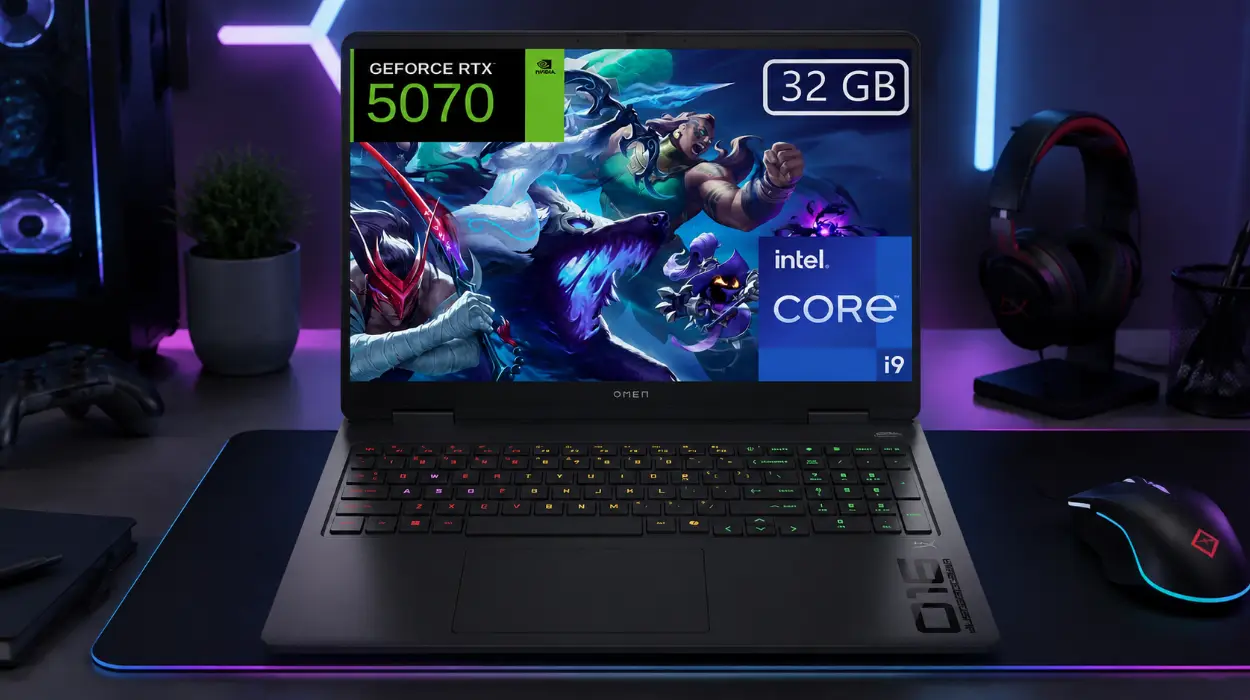 Portátil gaming HP OMEN 16-am0035ns con i9, 32 GB y SSD de 1 TB por sólo 1.599€ con envío gratis (-24%)
