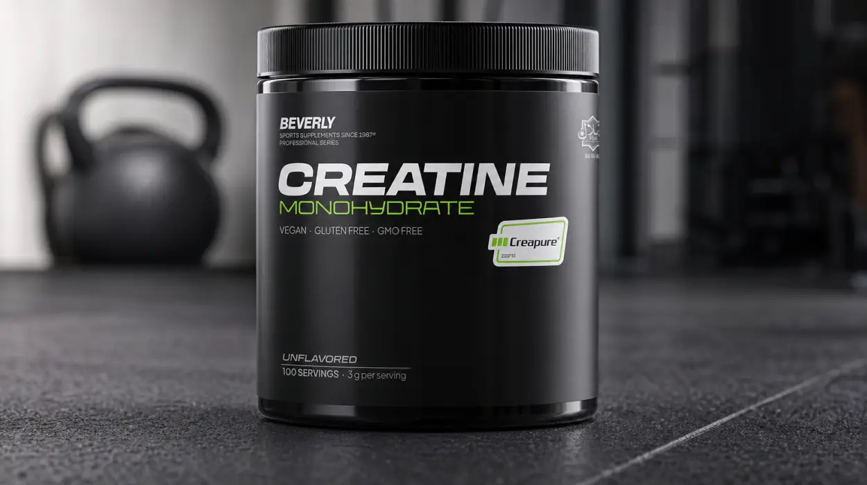 Creatina monohidrato Beverly Creapure de 300 g sin sabor por sólo 20,49€ (-23%)